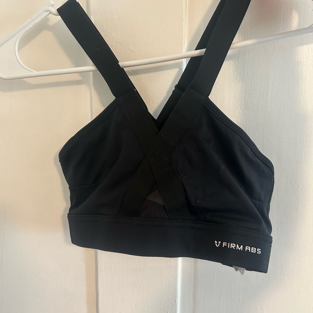 Black Sports Bra